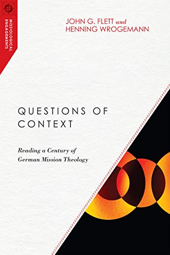 Book cover: "Questions of Context" with abstract orange and black design.