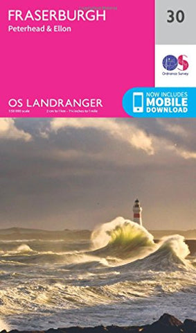 Landranger (30) Fraserburgh, Peterhead & Ellon (OS Landranger Map)