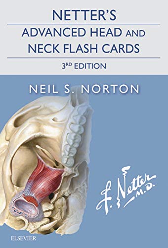 Netter’s Advanced Head and Neck Flash Cards, 3rd edition cover.