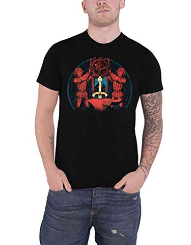Rick Wakeman T Shirt Myths and Legends of King Arthur Mens Black M
