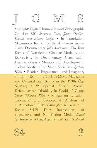 Journal of Cinema and Media Studies (Volume 64, Issue 3)