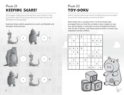 Disney Brain Games: Maths : Fun puzzles for bright minds