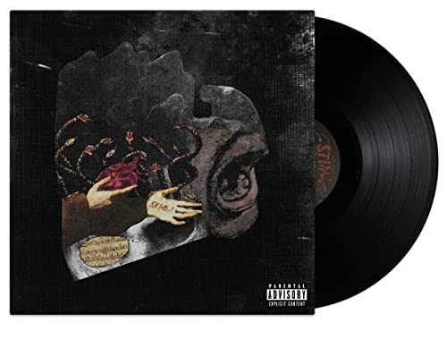 Rick Hyde “Stima” vinyl record with surrealist album art.