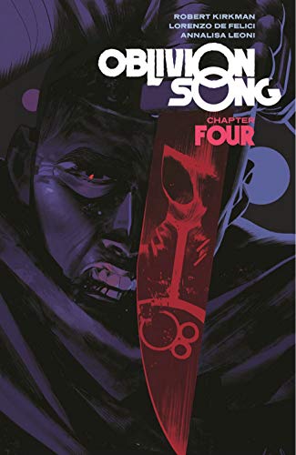 Comic book cover: “Oblivion Song Volume 4” with a distressed man’s face.