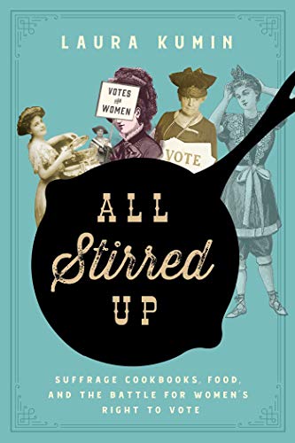 Book cover featuring vintage women and a frying pan with text.
