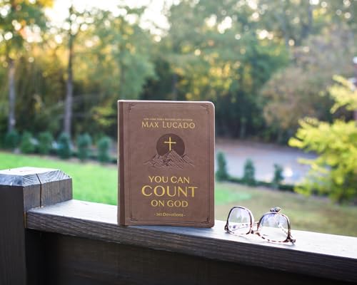 You Can Count on God, Large Text Leathersoft : 365 Devotions