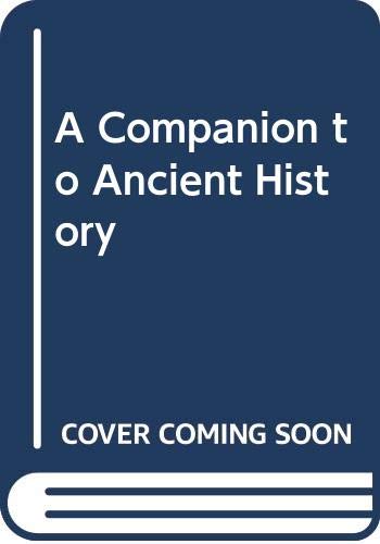 A Companion to Ancient History