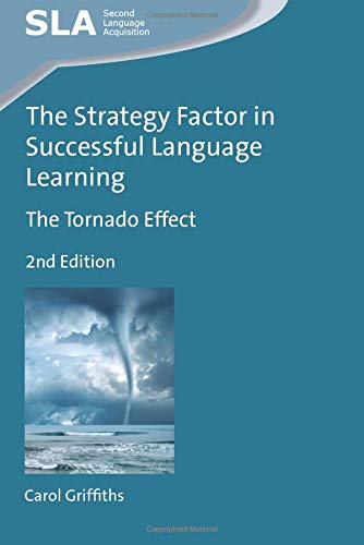 Book cover: "The Strategy Factor" with a tornado image, by Carol Griffiths.