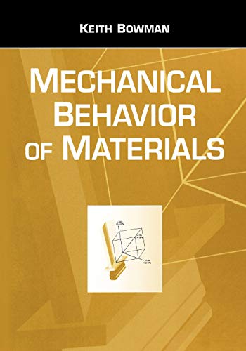 Introduction to Mechanical Behaviour of Materials