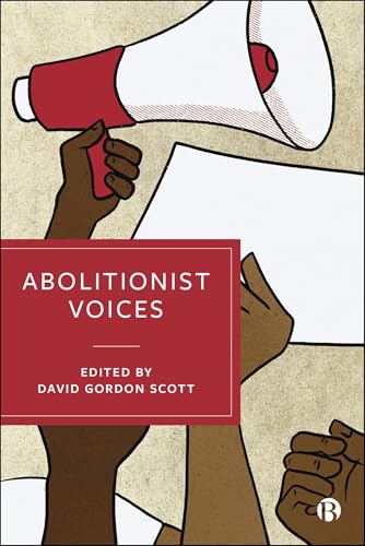 Book cover with raised hands holding a megaphone and papers.