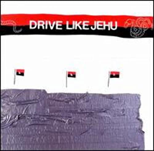 Drive Like Jehu album cover: black flags on a textured purple ground.