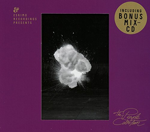Purple CD case with a cloud-like image and text: "The Purple Collection.