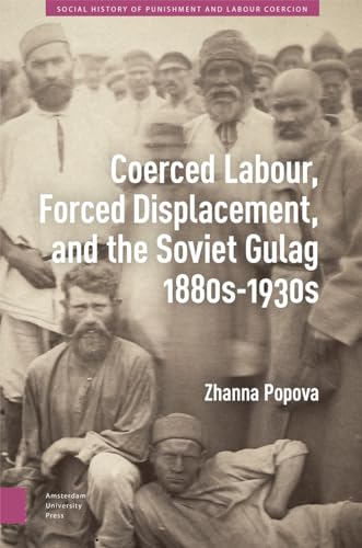 Book cover depicting a historical photograph of men, titled “Coerced Labour…”