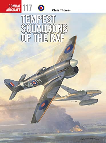 Book cover depicting a British Hawker Tempest fighter plane in flight.
