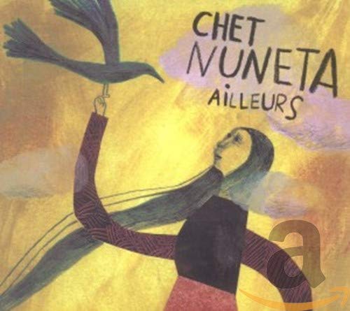 CD cover: illustrated woman reaching for a bird in flight.