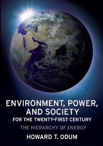 Book cover featuring Earth with text: "Environment, Power, and Society.