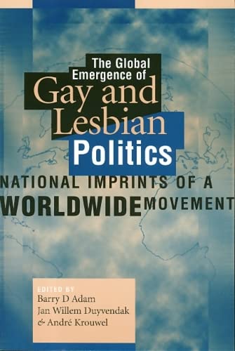 Book cover: "Global Emergence of Gay & Lesbian Politics" with world map background.