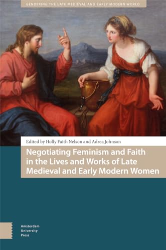 Book cover depicting Jesus and Mary Magdalene, titled “Negotiating Feminism and Faith.”