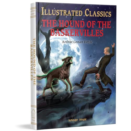 The Hound of the Baskervilles: Illustrated Children Classics : English Novel With Review Questions