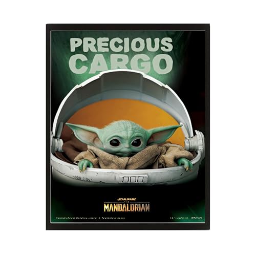 Star Wars: The Mandalorian (Precious Cargo) - Framed