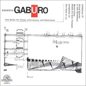 Gaburo: 5 Works For Voices  In - Gaburo: 5 Works for Voices, Instruments & Electron [CD]