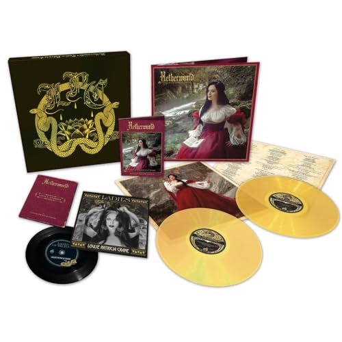 Louise Patricia Crane - Netherworld (textured Box With Gold Hot Foil Embossing /celestial Dust Trans Gold Vinyl, Cd, Dvd,7) [VINYL]
