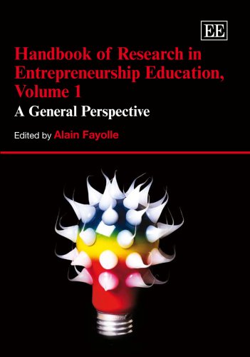 Handbook of Research in Entrepreneurship Education