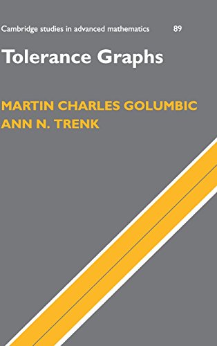 Book cover: "Tolerance Graphs" by Golumbic and Trenk, with yellow diagonal stripe.