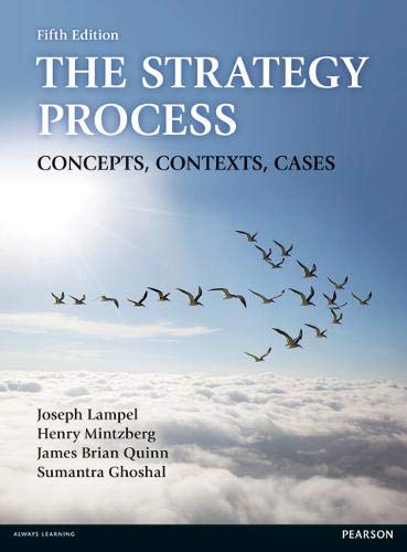 The Strategy Process: Concepts, Contexts, Cases