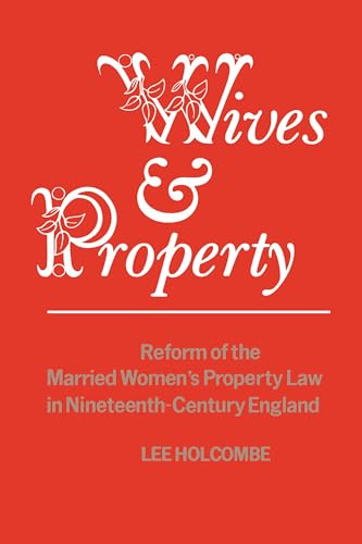 Book cover: "Wives & Property" with ornate white lettering on red background.
