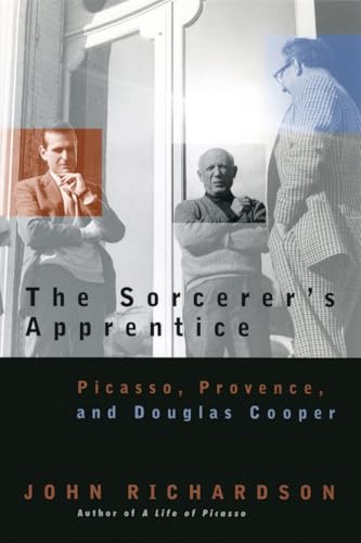Book cover: “The Sorcerer’s Apprentice” with portraits of men.