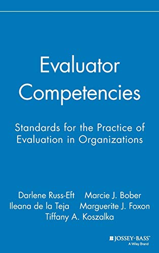 Evaluator Competencies: Standards for the Practice of Evaluation in Organizations