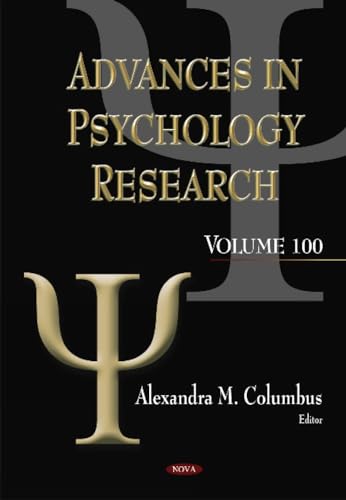 Advances in Psychology Research. Volume 100