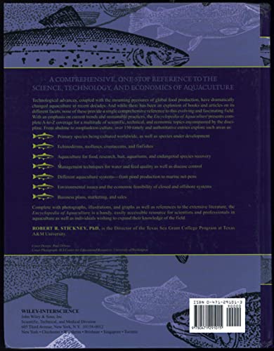 Encyclopedia of Aquaculture