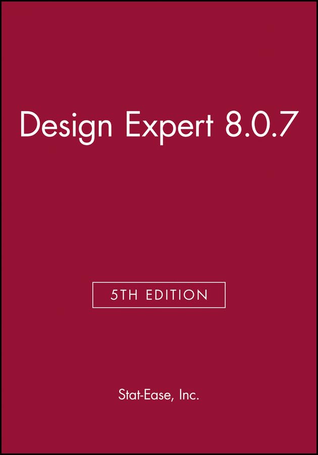 Design Expert 8.0.7 [CD]