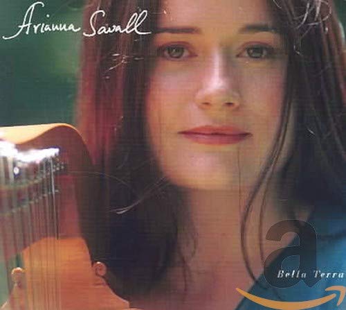 CD cover featuring a close-up portrait of Arianna Savall with a harp.