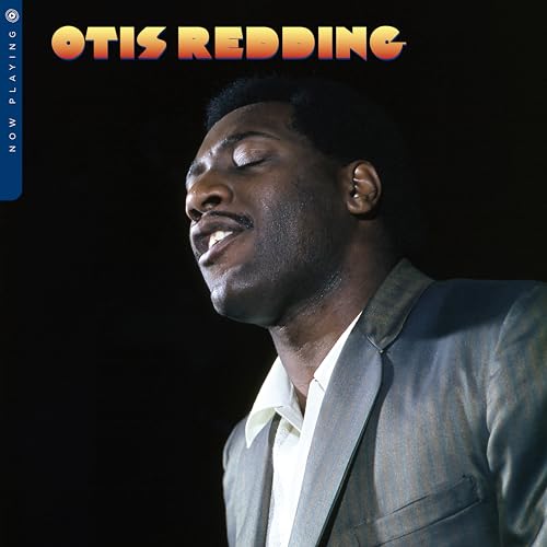 Otis Redding album cover, portrait of a man in a suit.