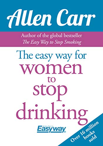 Book cover titled The Easy Way for Women to Stop Drinking by Allen Carr.