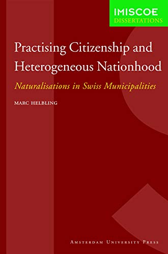 Book cover: "Practising Citizenship and Heterogeneous Nationhood" by Marc Helbling.