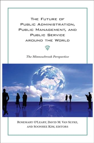 Book cover: Earth viewed by silhouetted figures, titled “The Future of Public Administration.”