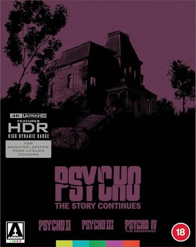 Psycho - The Story Continues: Psycho II. Psycho IIi. Psycho Iv: The Beginning [BLU-RAY]