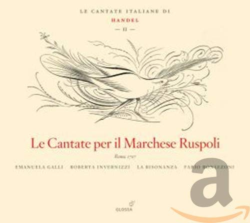 La Risonanza/bonizzoni/inveriz - Georg Friedrich Händel - Italian Cantatas Vol. II - Le Cantate per il Marchese Ruspoli [CD]