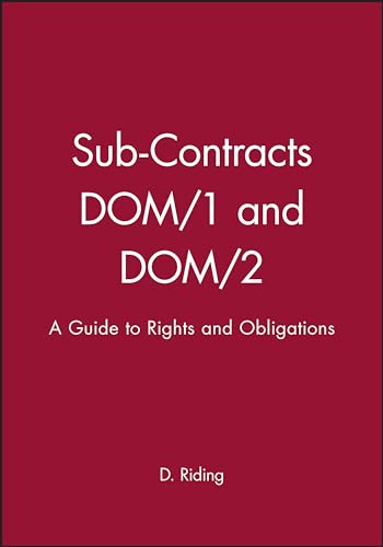 Sub-contracts DOM/1 and DOM/2