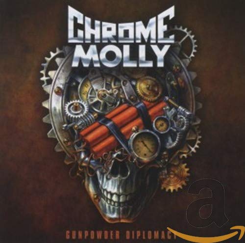 Chrome Molly album cover: skull with gears, dynamite, and band logo.