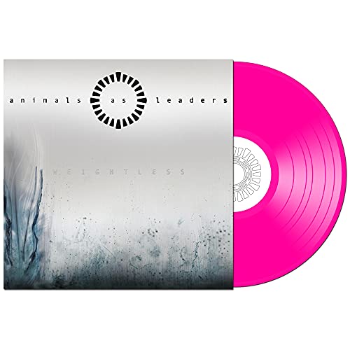 Animals As Leaders "Weightless" vinyl record with pink disc and cover.