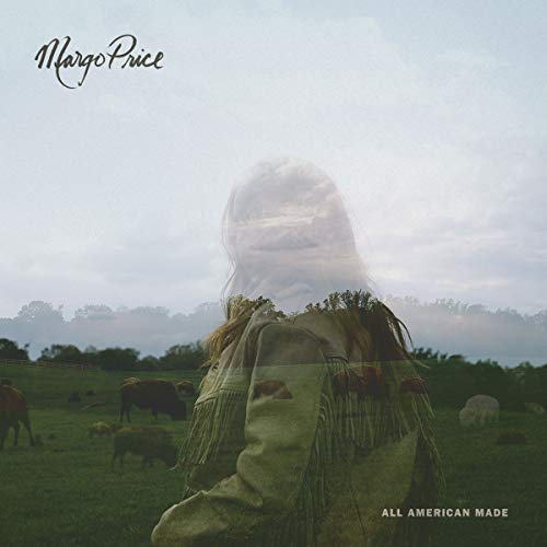 Album cover featuring a blurred woman in a field with cattle.