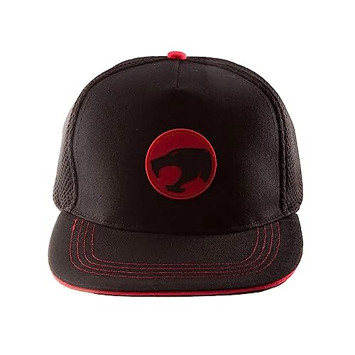 Thundercats - Rubber Logo (Unisex Black Snapback Cap) One Size