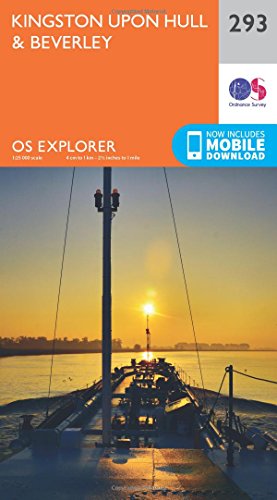Kingston-upon-Hull and Beverley (OS Explorer Paper Map)