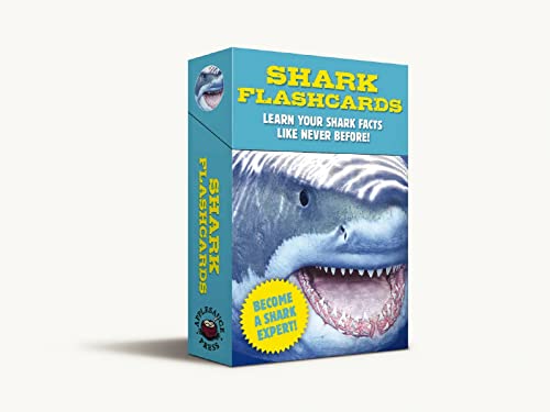 Shark Flashcards : Learn Your Shark Facts Like Never Before! (Sharks, Flash Cards, Marine Biology, Science and Nature, Sharks for Kids)
