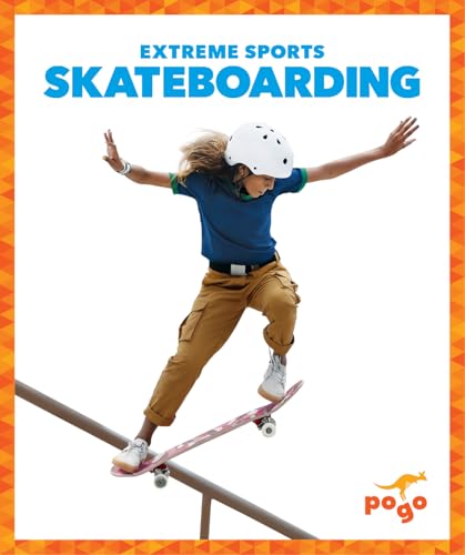 Young person skateboarding, wearing a helmet and balancing on a rail.